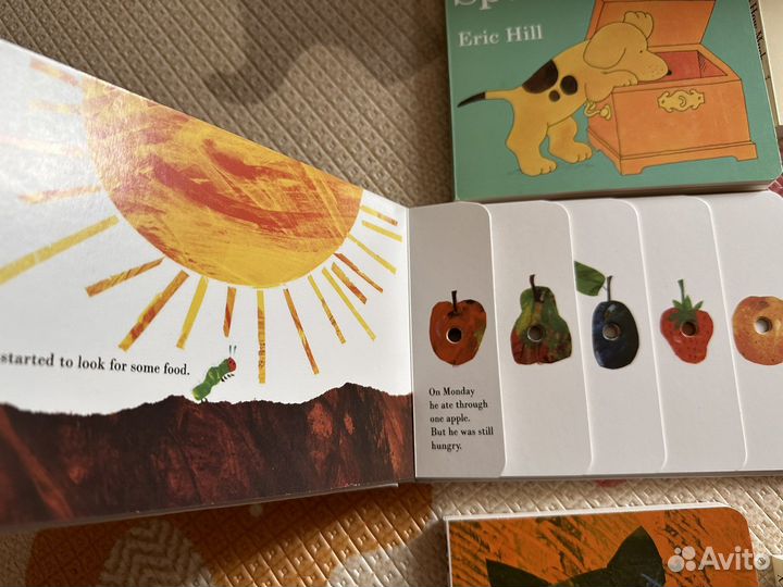 Книги для детей на английском картонные