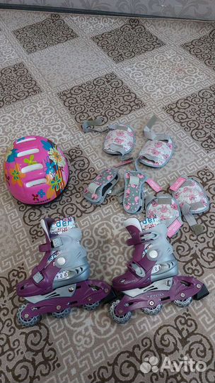 Детские ролики и защита