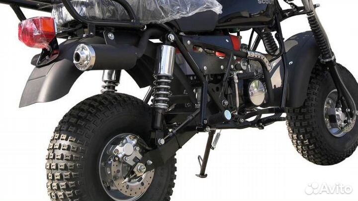 Мотоцикл скаут-8 Стриж 90сс (механика)