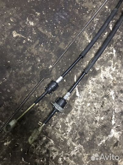 Троса кулисы hyundai solaris