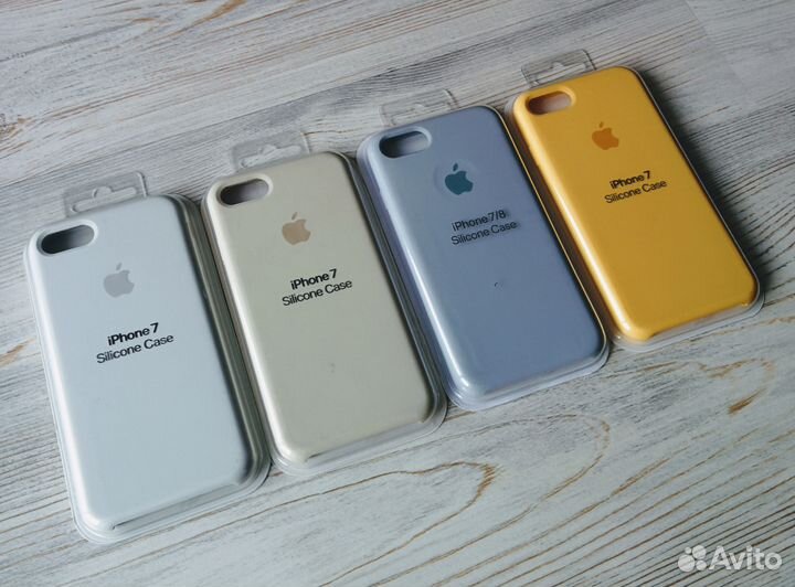 На iPhone 7 / 8 / se 2020 чехлы silicone case