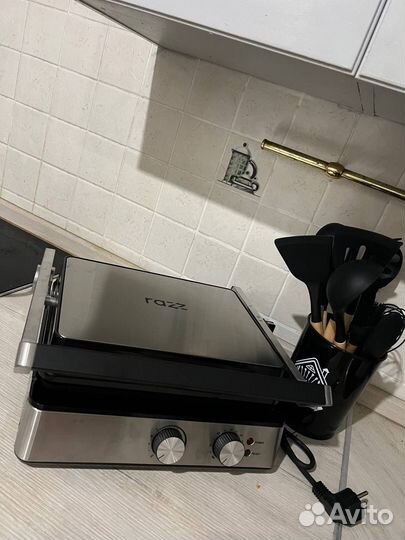 Гриль электрический новый электро гриль