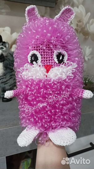 Мочалка ручной работы