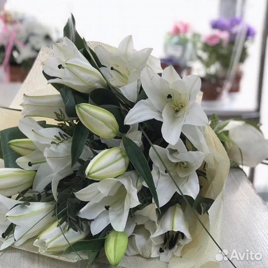 Букет из лилий