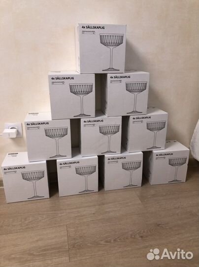 Бокалы сэлльскаплиг IKEA sällskaplig