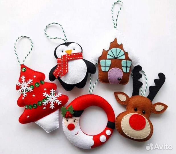 Игрушки из фетра на заказ