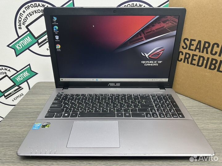 Мега игровой Asus Core i7HQ 8Gb GTX850 SSD+1000