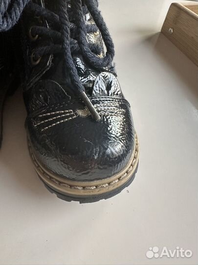 Ботинки для девочки демизезонные