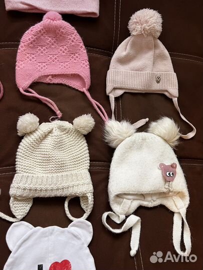 Детские шапочки для девочек