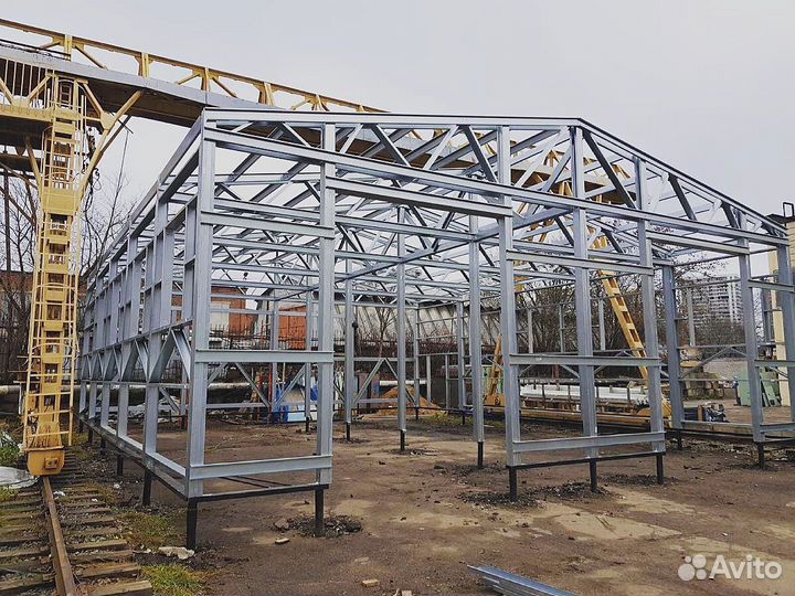 Ангары из металлоконструкций для логистики