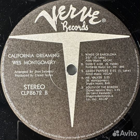 Wes Montgomery – California Dreaming (2007г.)