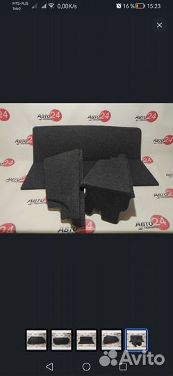 Акустическая полка багажника Приора ваз 2172 (хб)