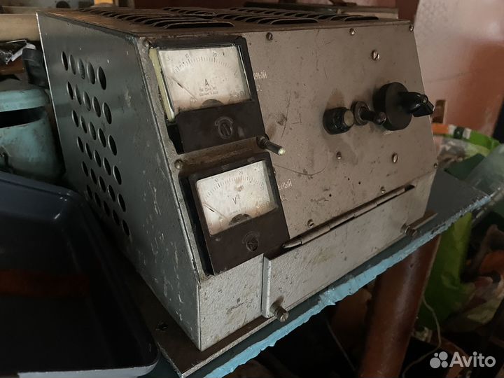 Советское зарядное устройство для акб