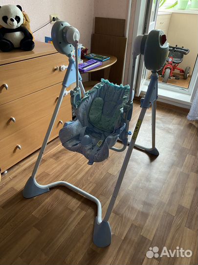 Детская электронная качелька