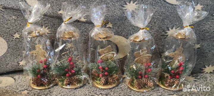 Подсвечник новогодний/ рождественский