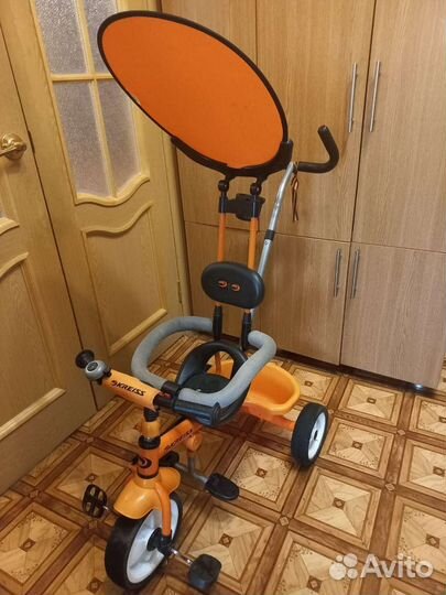 Детский трехколесный велосипед бу