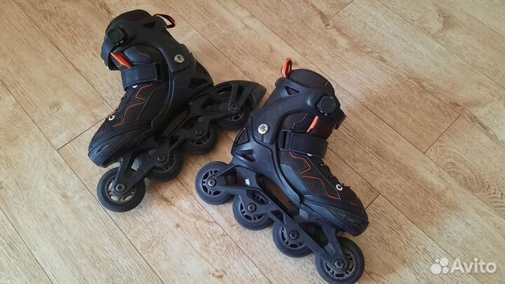 Ролики oxelo 29-32, шлем + защита