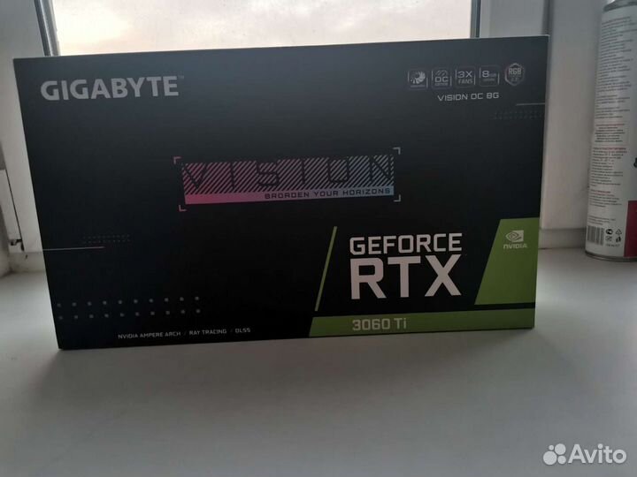 Gigabyte RTX 3060ti vision OC 8GB
