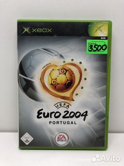 Диск uefa euro 2004 Portugal для Xbox Original