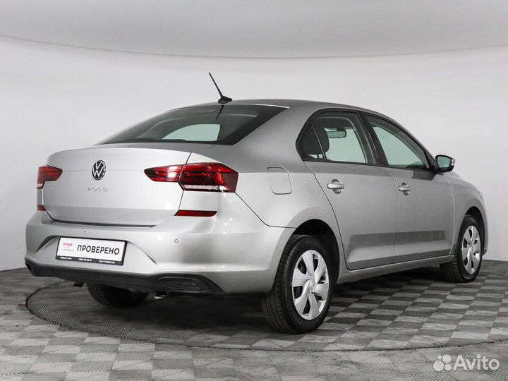 Volkswagen Polo 1.6 AT, 2021, 48 311 км