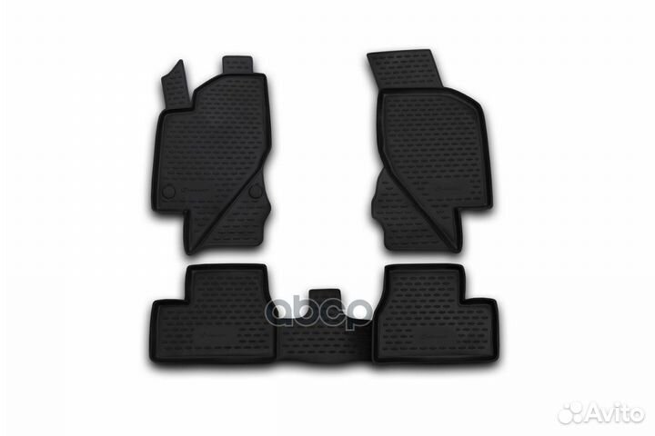 Коврики в салон LADA Granta, 2011, 4 шт. (пол