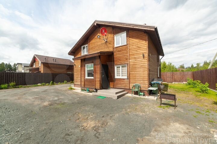 Коттедж 125 м² на участке 7,5 сот.