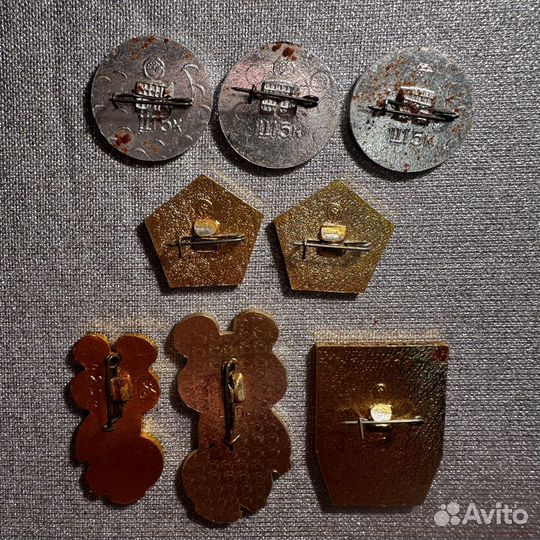 Значки спортивные достижения Олимпиады-80