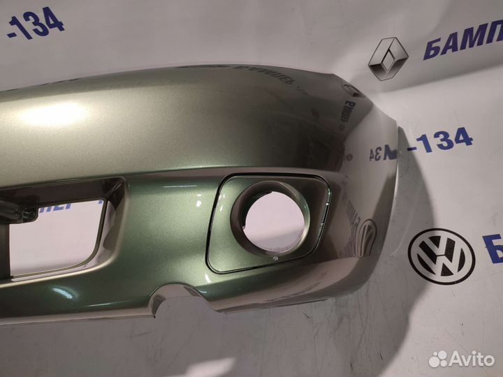 Бампер Калина 1 Колумбийская зелень-322 Люкс