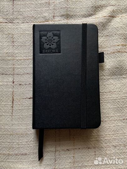 Блокнот для рисования sakura,черные листы