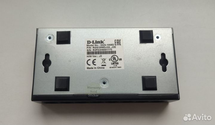 Коммутатор (свитч) D-Link DGS-1008D, гигабитный