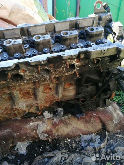 Блок двигателя ом 613 С поршневой