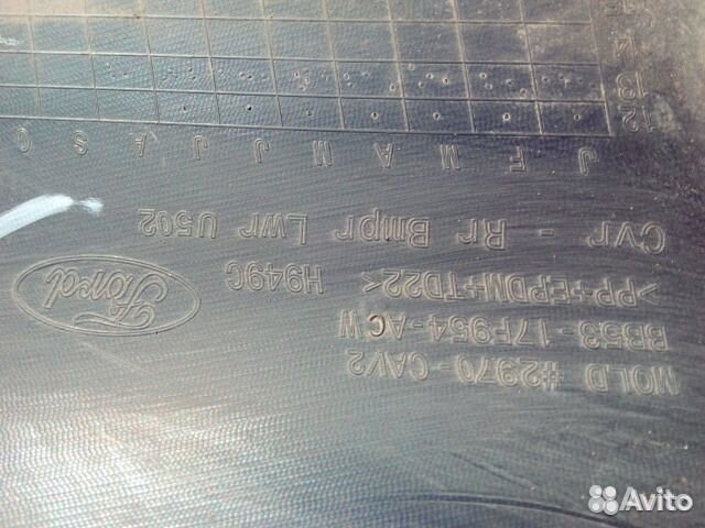 Спойлер заднего бампера Форд Эксплорер