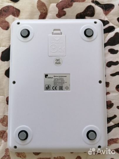 Весы кухонные электронные Kitfort KT-803-6
