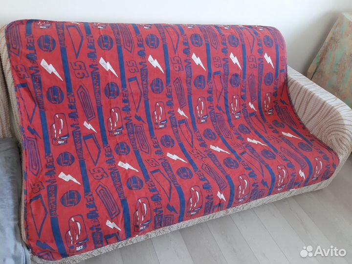 Покрывало одеяло плед Тачки Disney на кровать