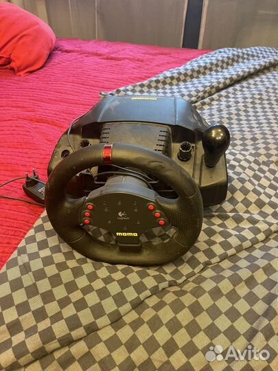 Руль logitech momo racing