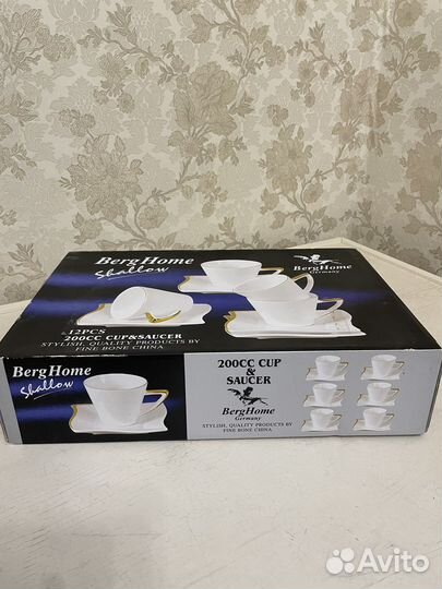 Чайный сервиз новый в коробке