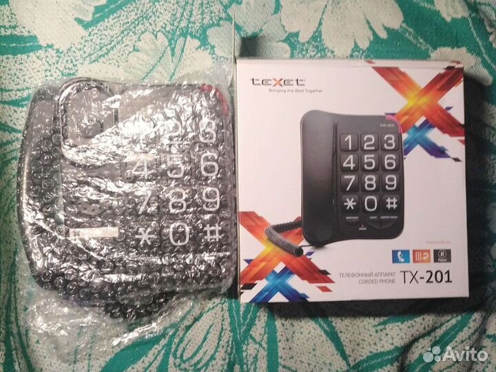 Телефонный аппарат corded Phone TX-201