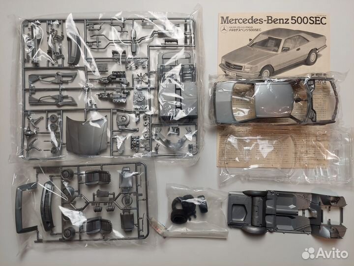 Сборная модель 1/24 Tamiya Mercedes-Benz 500SEC