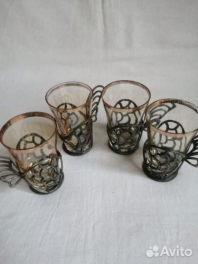 Стопки в подстаканниках