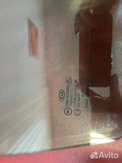 Стекло двери передней правой Kia Optima 3 2012