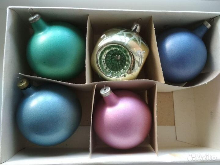 Елочные игрушки СССР наборы