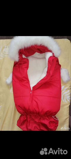 Конверт на выписку зимний для девочки