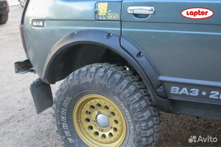 Расширители колесных арок LADA Niva 2131