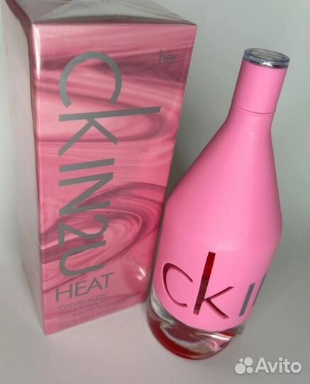 Calvin Klein ckin2U Heat for Her ориг тестер 150 м