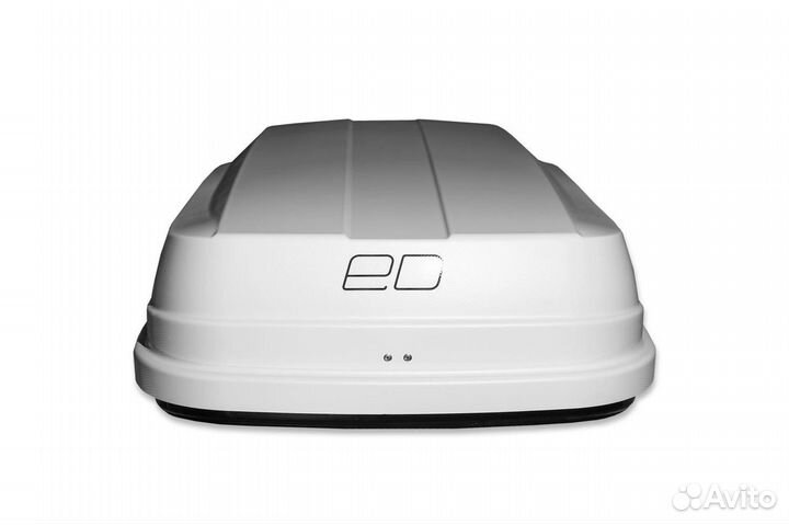 Бокс автомобильный магнум 390 белый глянец