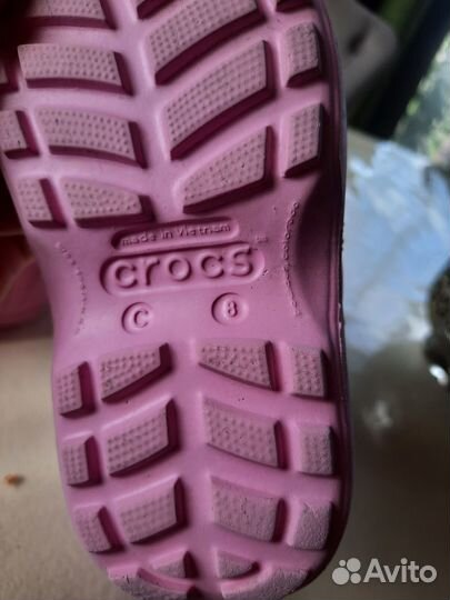 Сапожки crocs c8