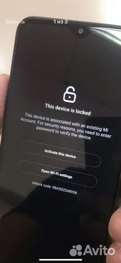 Разблокировка телефонов, Google, Mi, iCloud