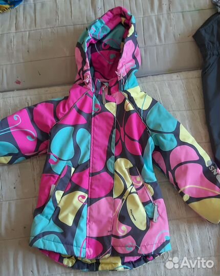 Демисезонный костюм для девочки 110 nika