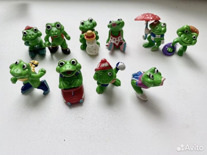 Игрушки киндер 90х 00х чупа-чупс разные