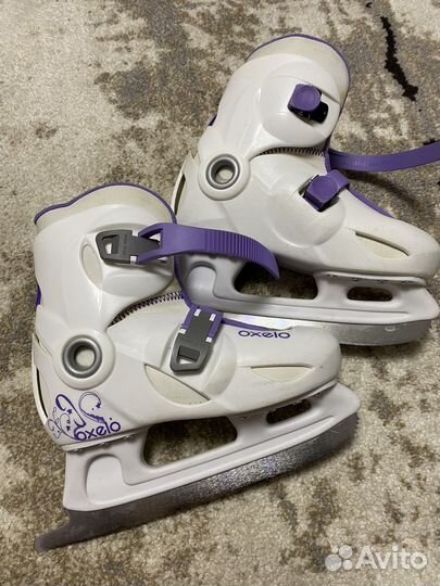 Коньки раздвижные 32-34